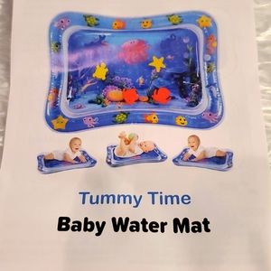 🦀 🐬 🐟 Baby Tummy Time Water Mat